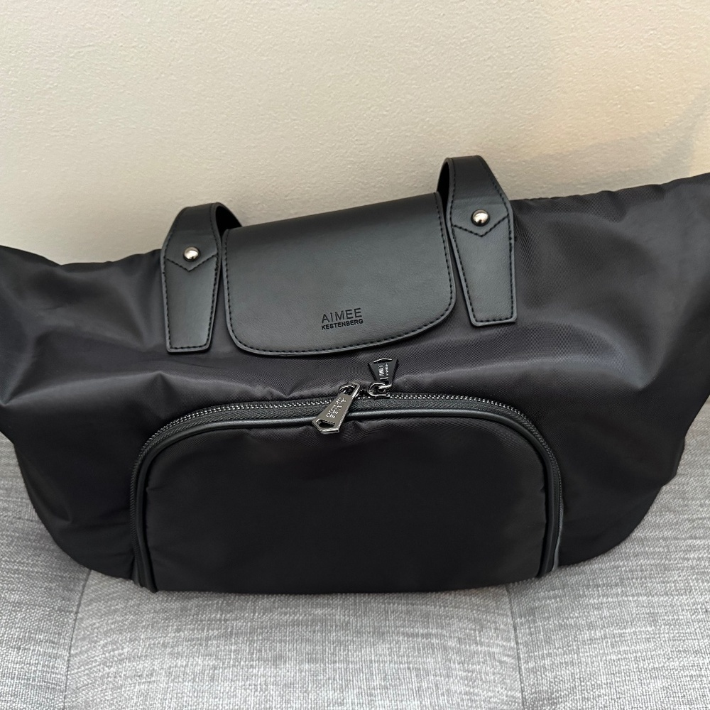Aimee Kestenberg Personal Item Travel Bag Black
